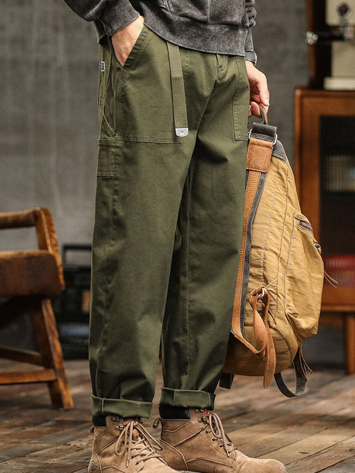 Calças Utilitárias Vintage para Homens