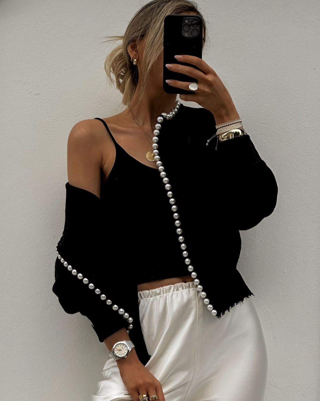 Vanessa La Perla Cardigan