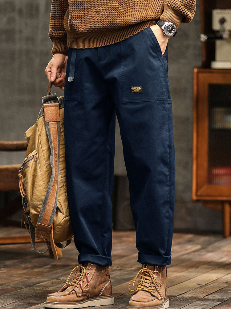 Calças Utilitárias Vintage para Homens