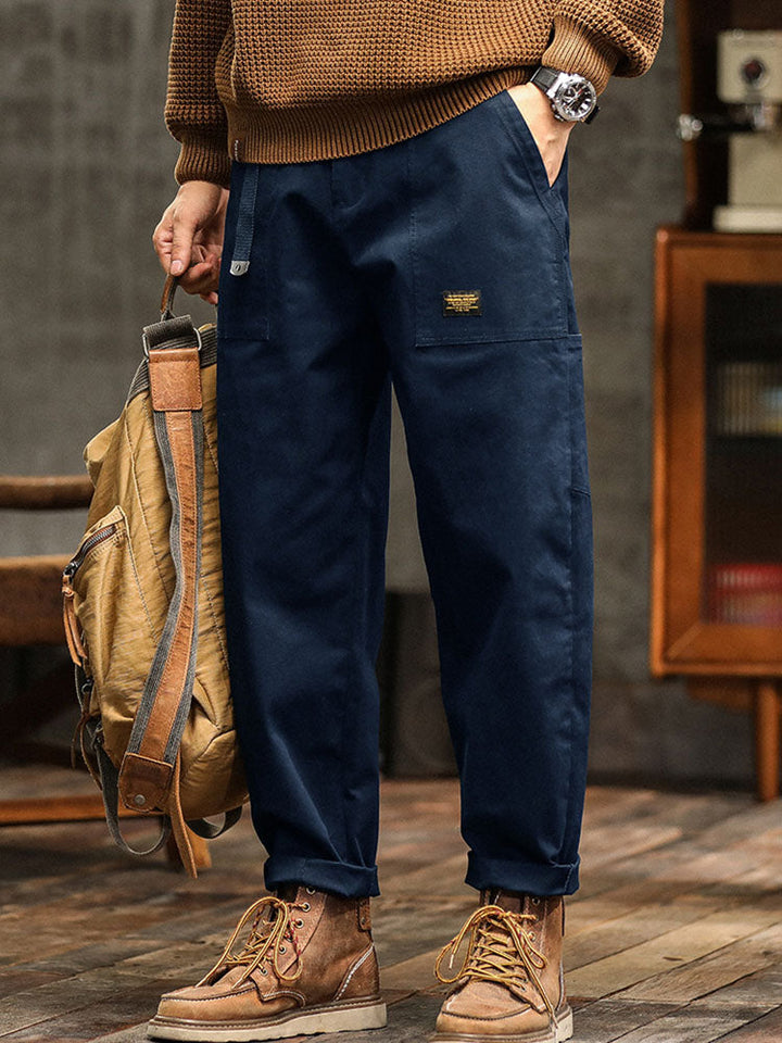 Calças Utilitárias Vintage para Homens