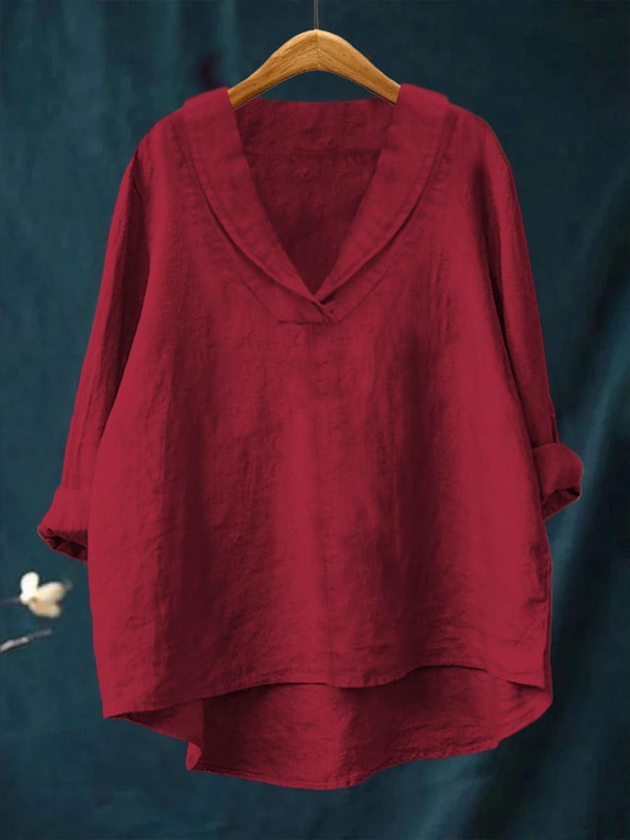 Samantha | Blusa de Linho Elegante para o Verão
