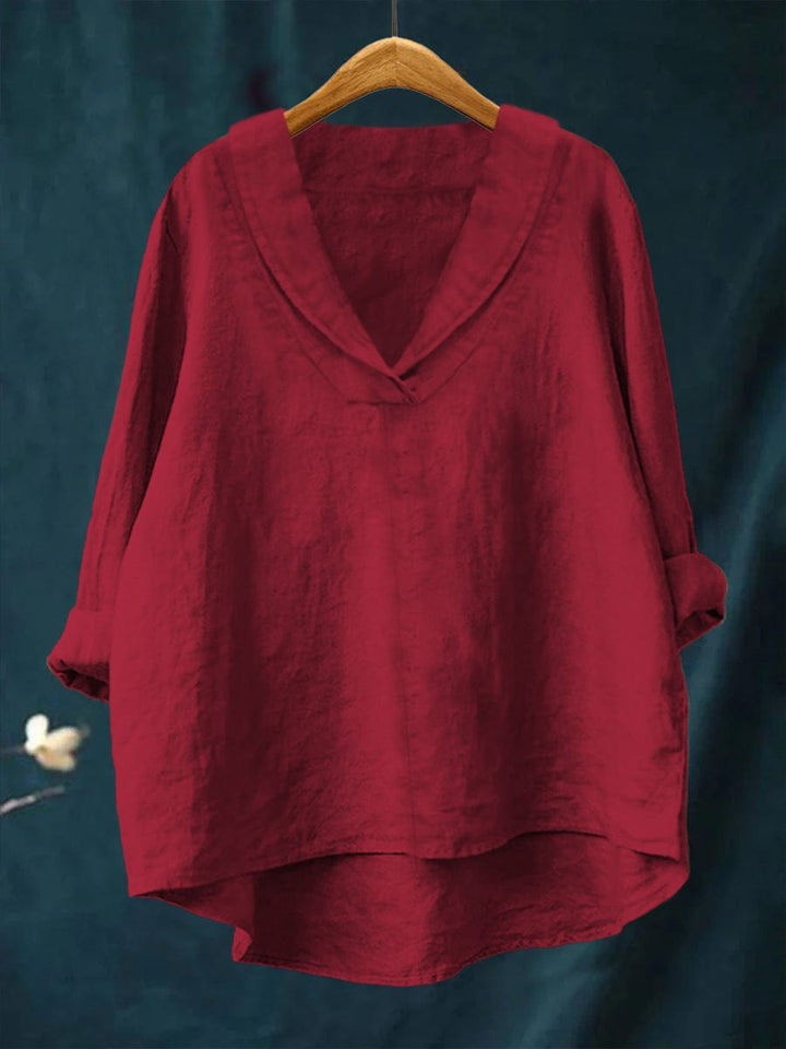 Samantha | Blusa de Linho Elegante para o Verão