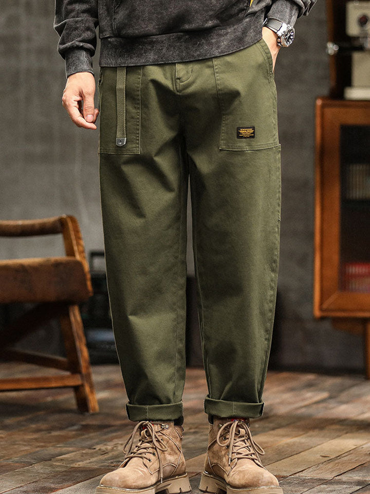 Calças Utilitárias Vintage para Homens