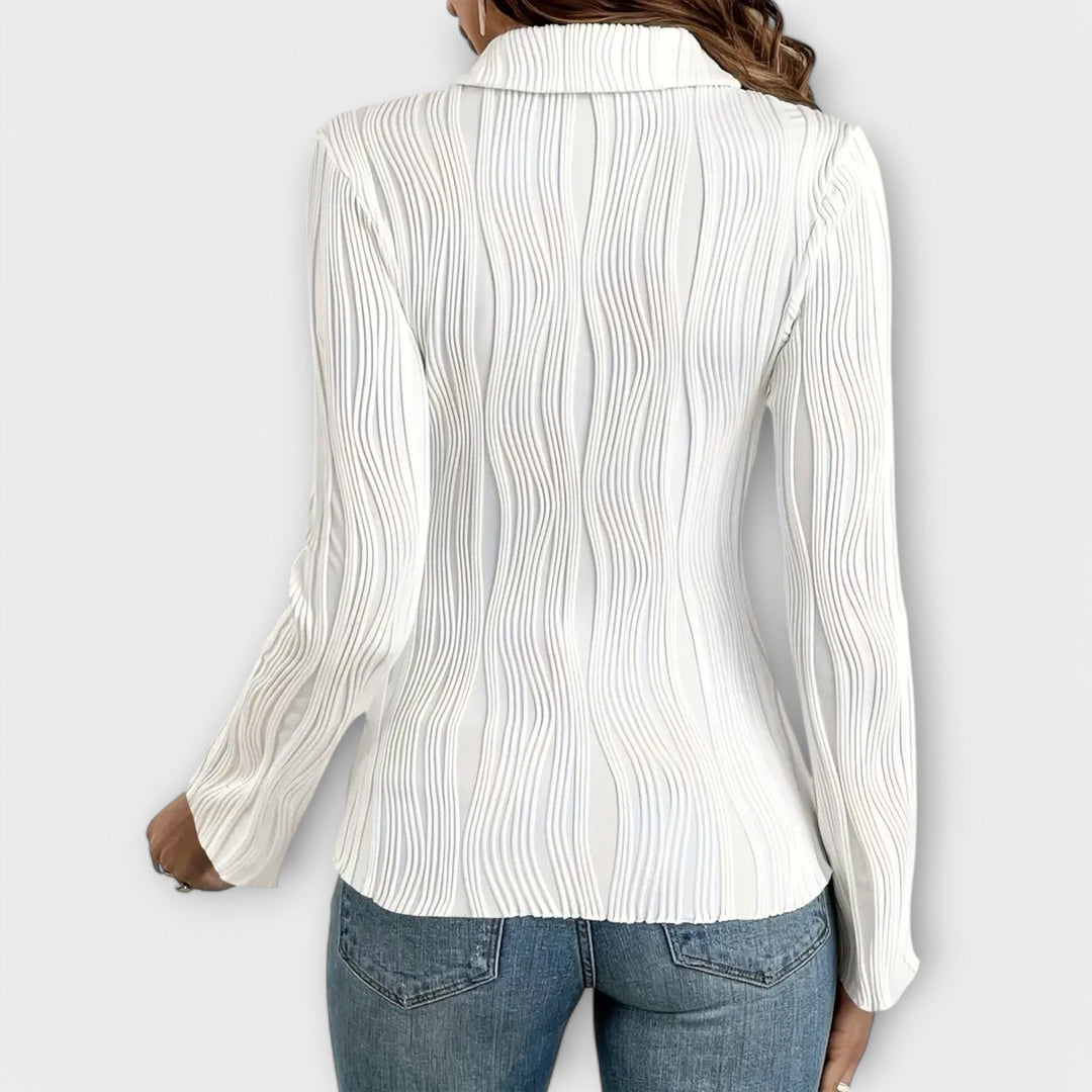 Natália - Blusa de manga comprida
