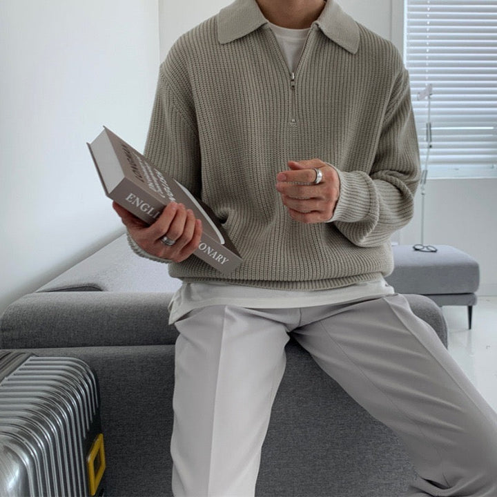 RASON — Sweater com Zíper