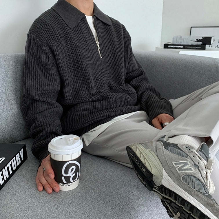 RASON — Sweater com Zíper