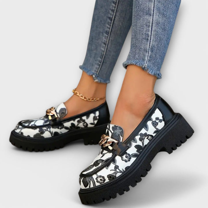 Sandra - Mocassins Retro Elegantes