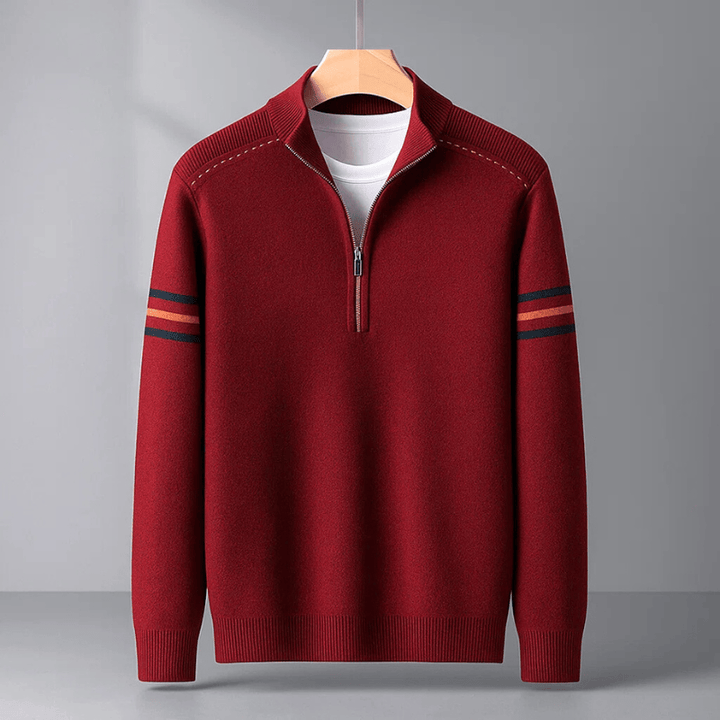 George™ - Pullover Moderno com Zíper Frontal