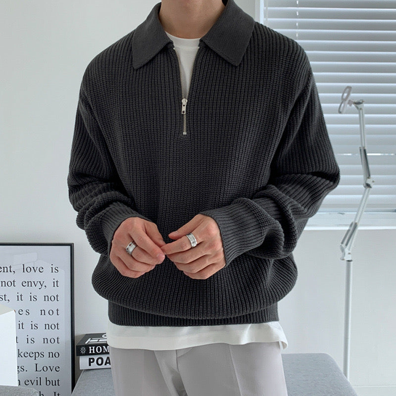 RASON — Sweater com Zíper