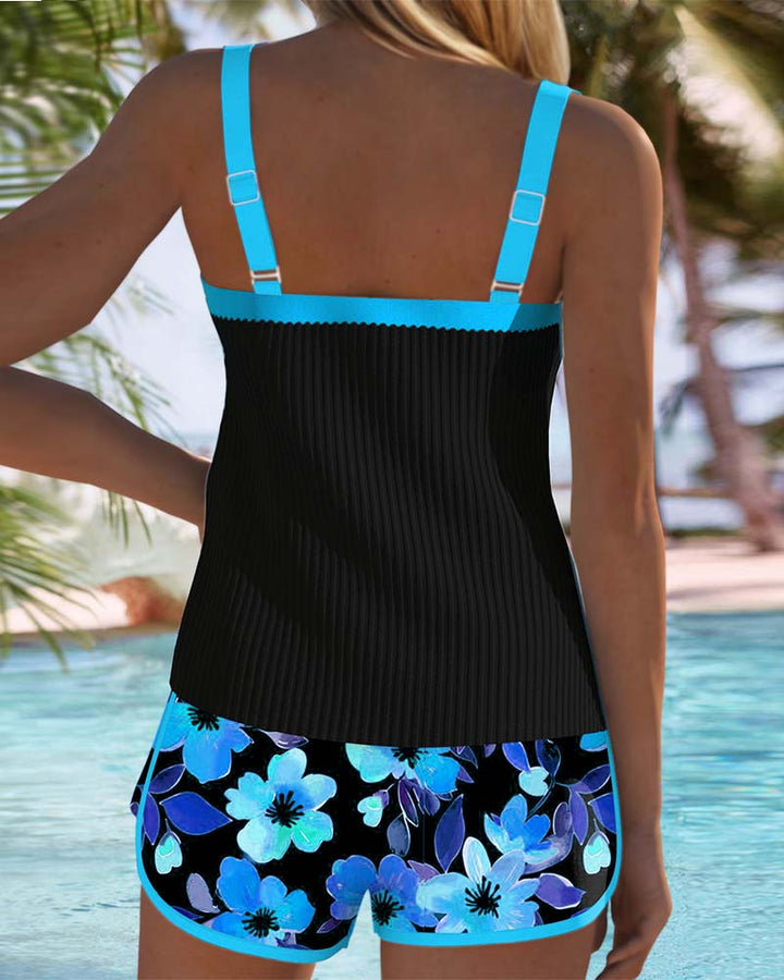 Laluna® | Conjunto Tankini elegante em duas peças