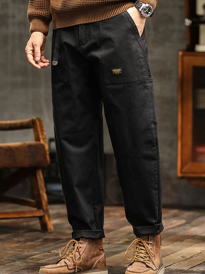 Calças Utilitárias Vintage para Homens
