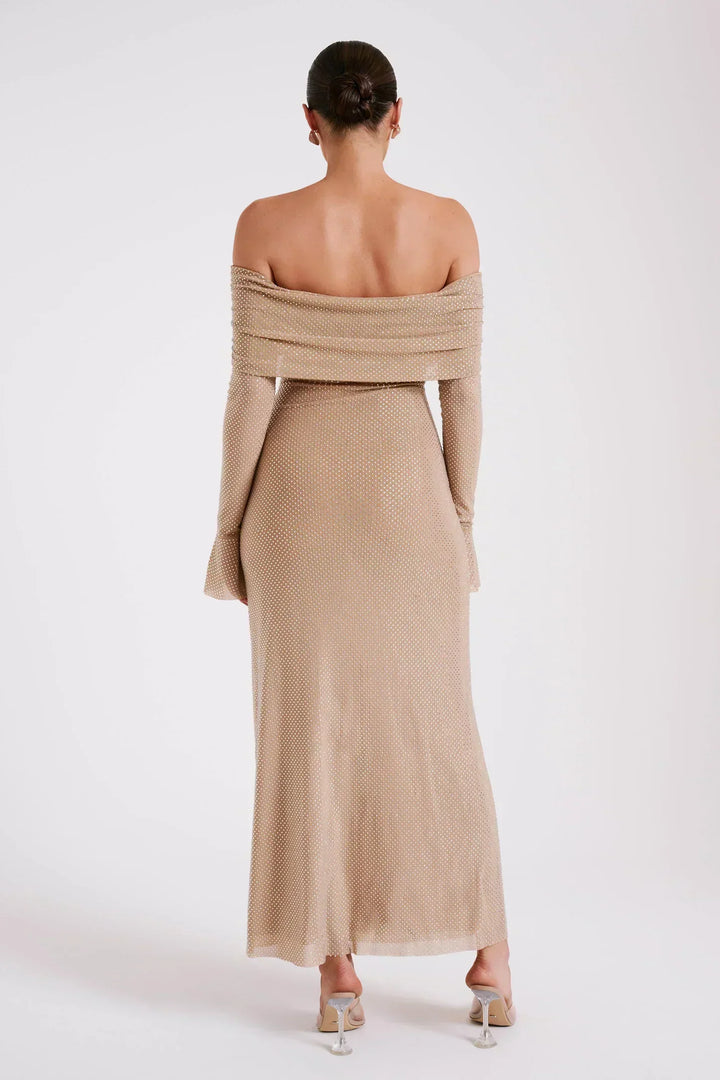 Annika | Vestido com efeito degradé