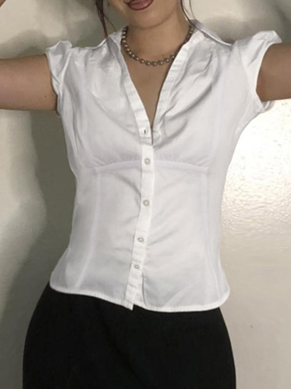 Camisa Slim-Fit de Popelín de Cambridge