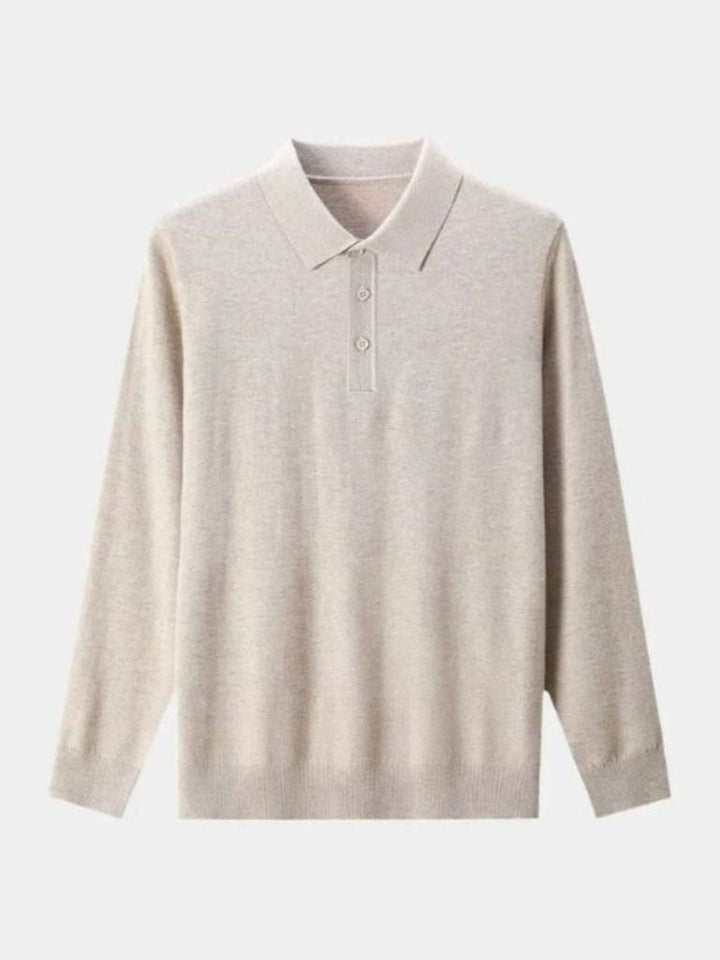 Adrian™ | Pullover de Lã com Detalhes em Botões