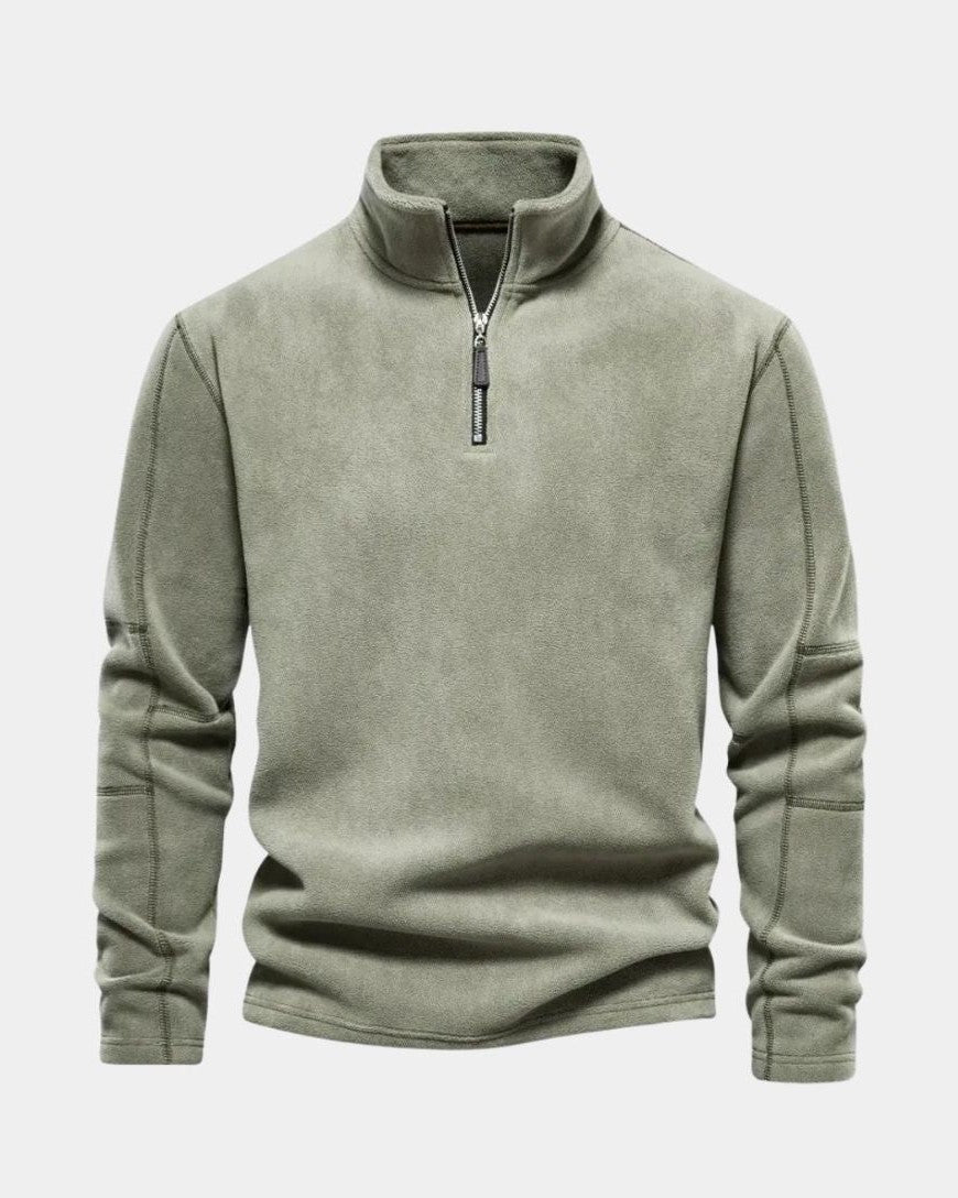 Alpine™ | Pullover com Zíper Frontal