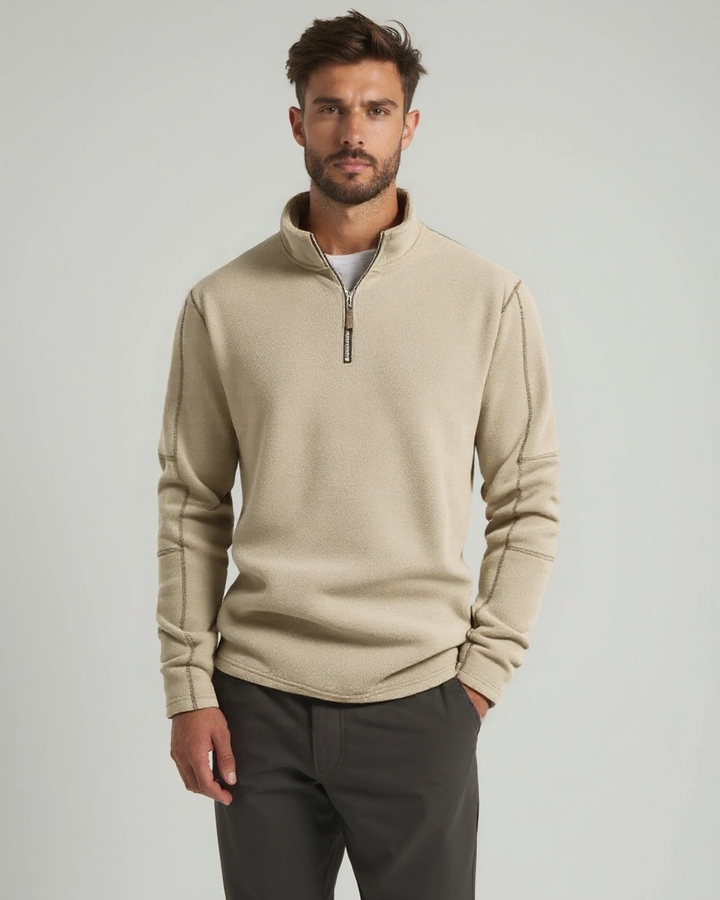 Alpine™ | Pullover com Zíper Frontal