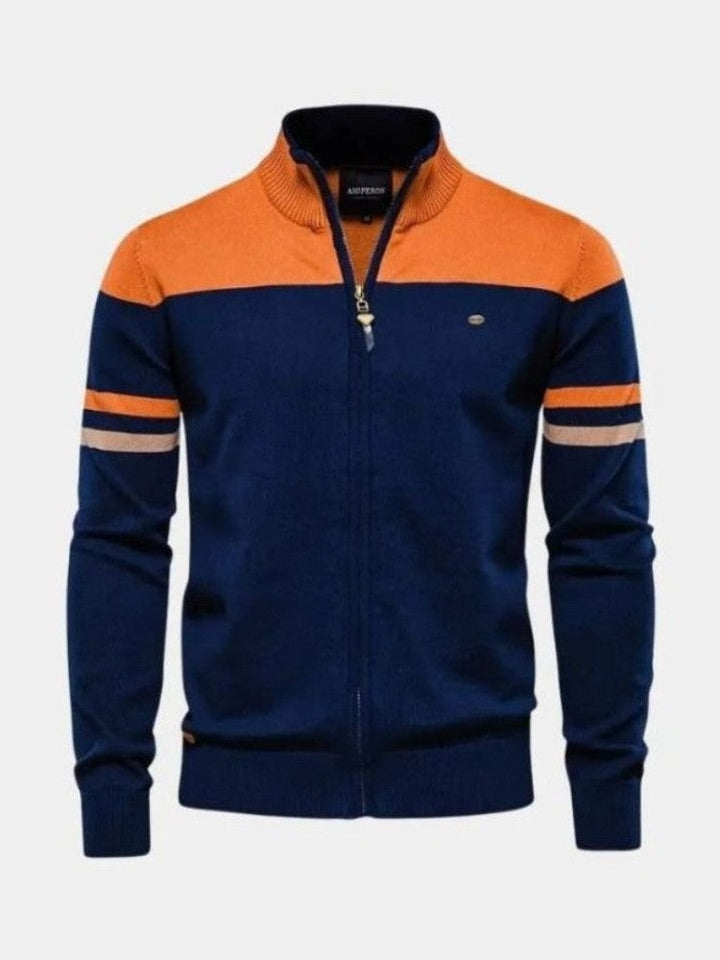 Anders™ | Cardigan de malha com fecho frontal
