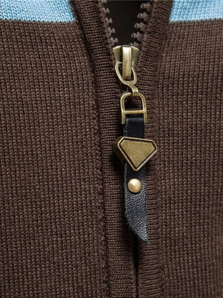 Anders™ | Cardigan de malha com fecho frontal