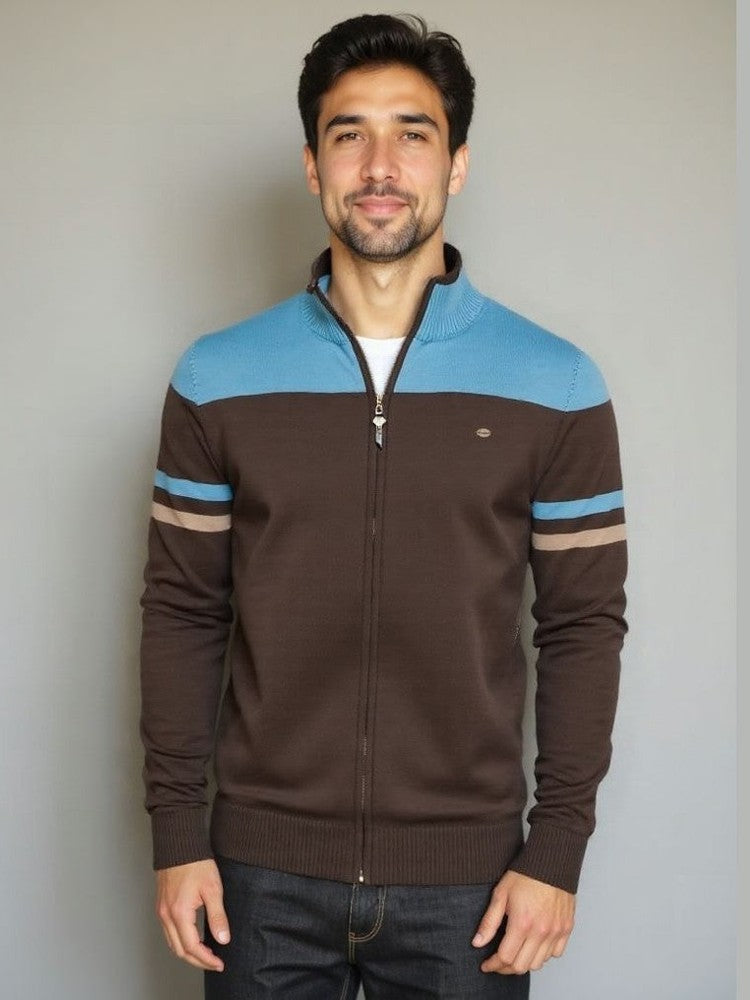 Anders™ | Cardigan de malha com fecho frontal