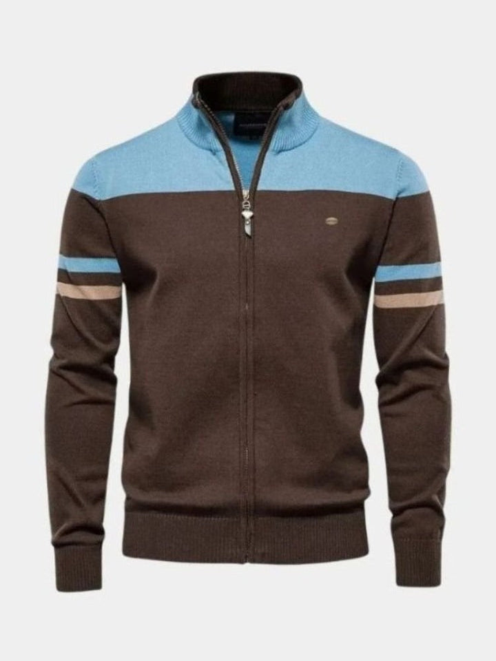 Anders™ | Cardigan de malha com fecho frontal