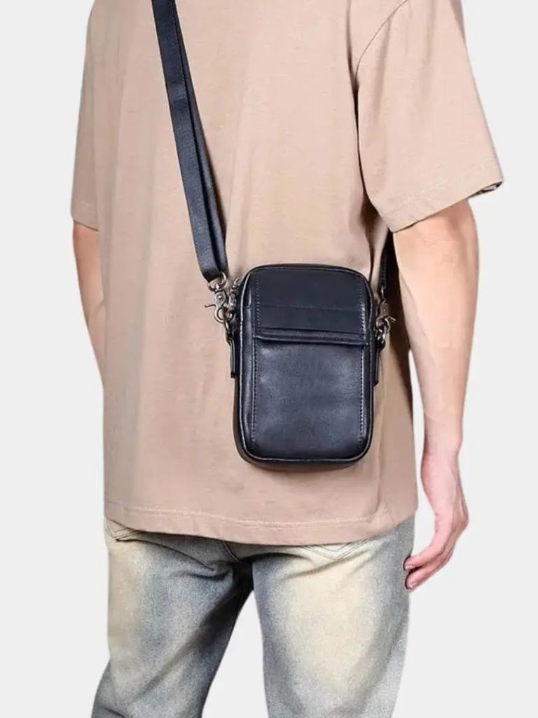 Andreas™ | Bolsa de Ombro de Couro