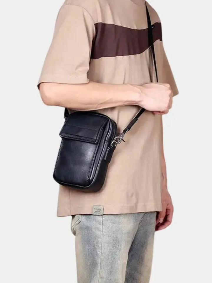 Andreas™ | Bolsa de Ombro de Couro