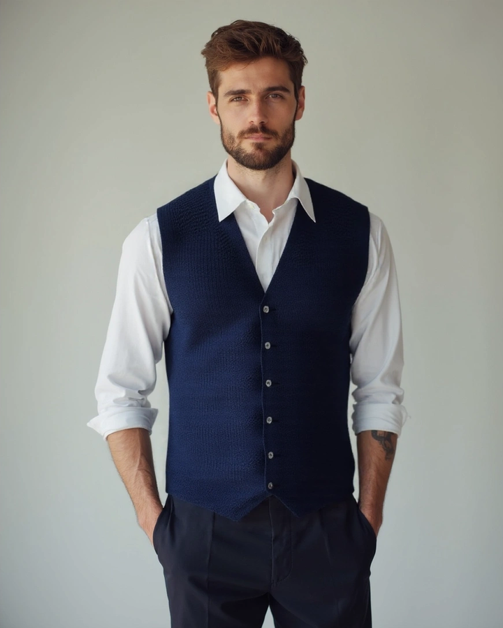 Andreas™ | Colete de Lã Elegante