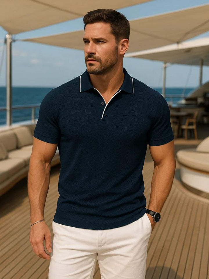 António™ | Volt Blue Polo
