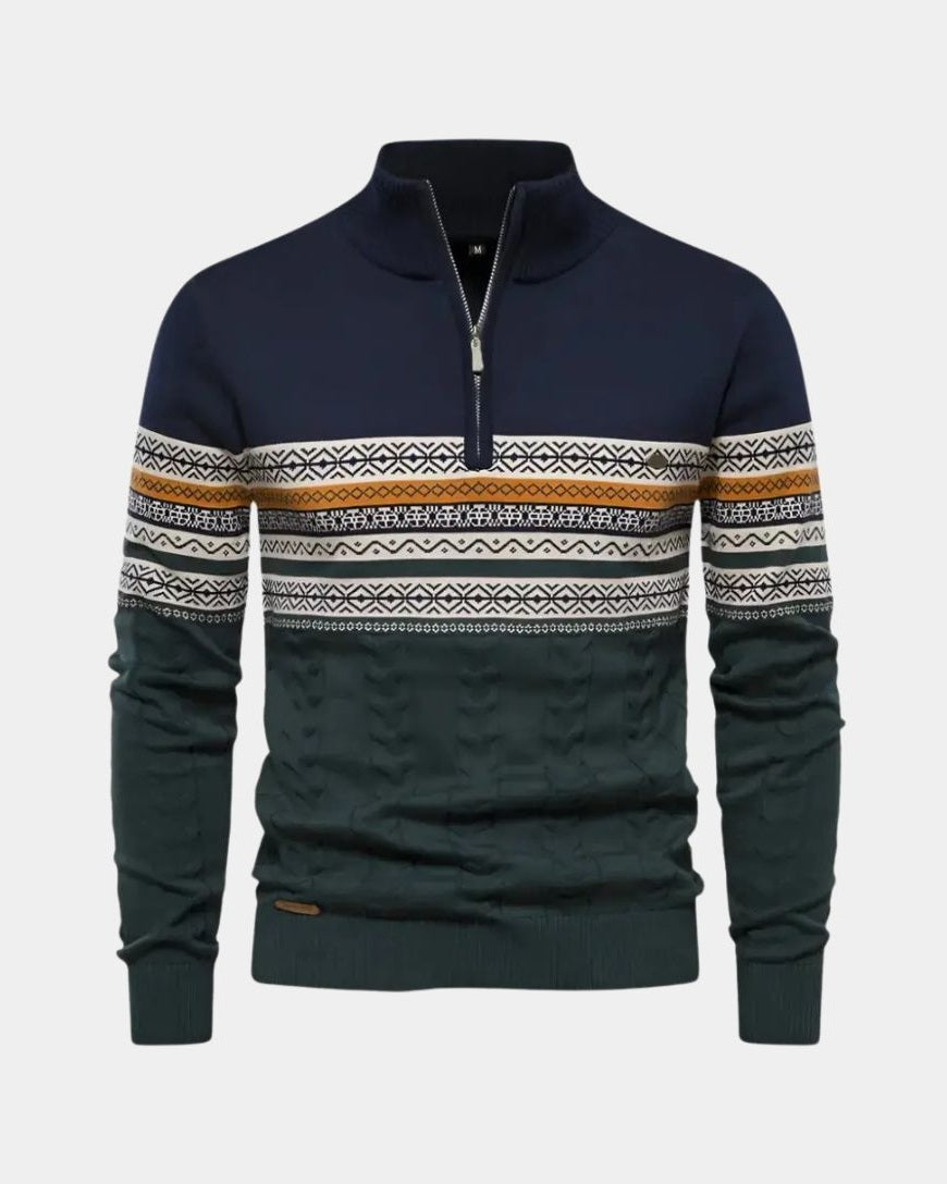Antón™ | Camisa Polo com Zíper