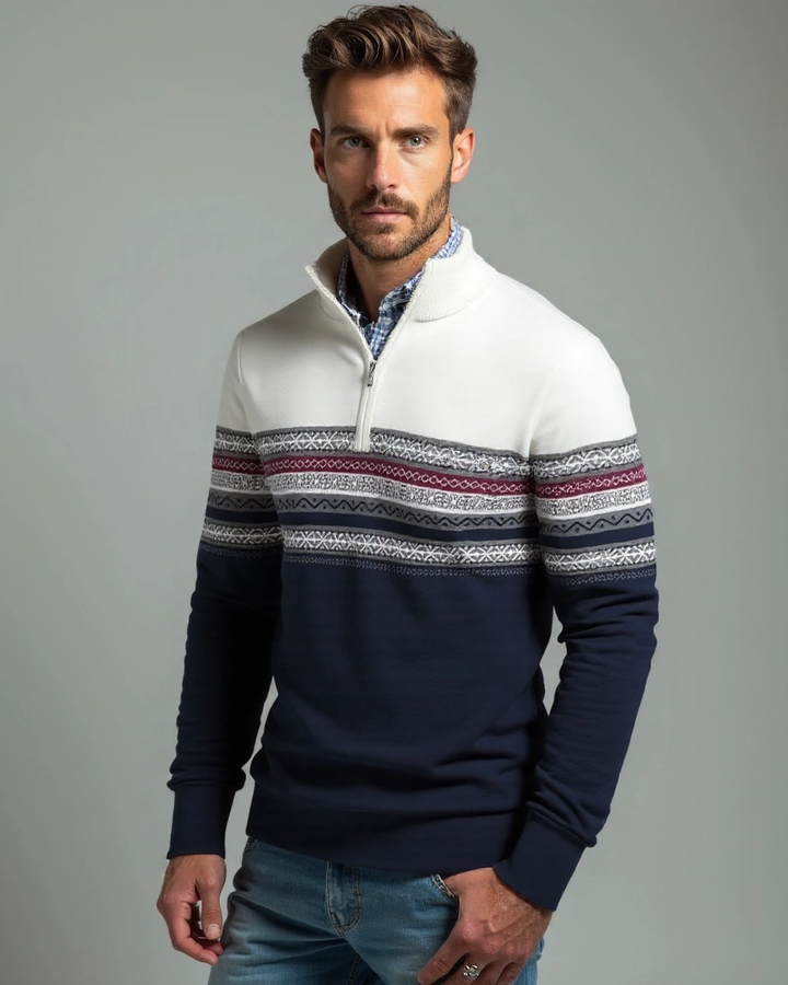 Antón™ | Camisa Polo com Zíper