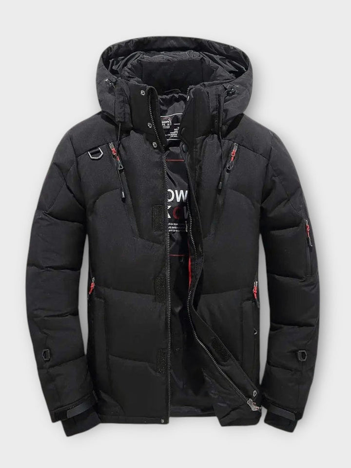 Arktis Pro™ | Parka Masculina de Inverno com Estilo Monocromático