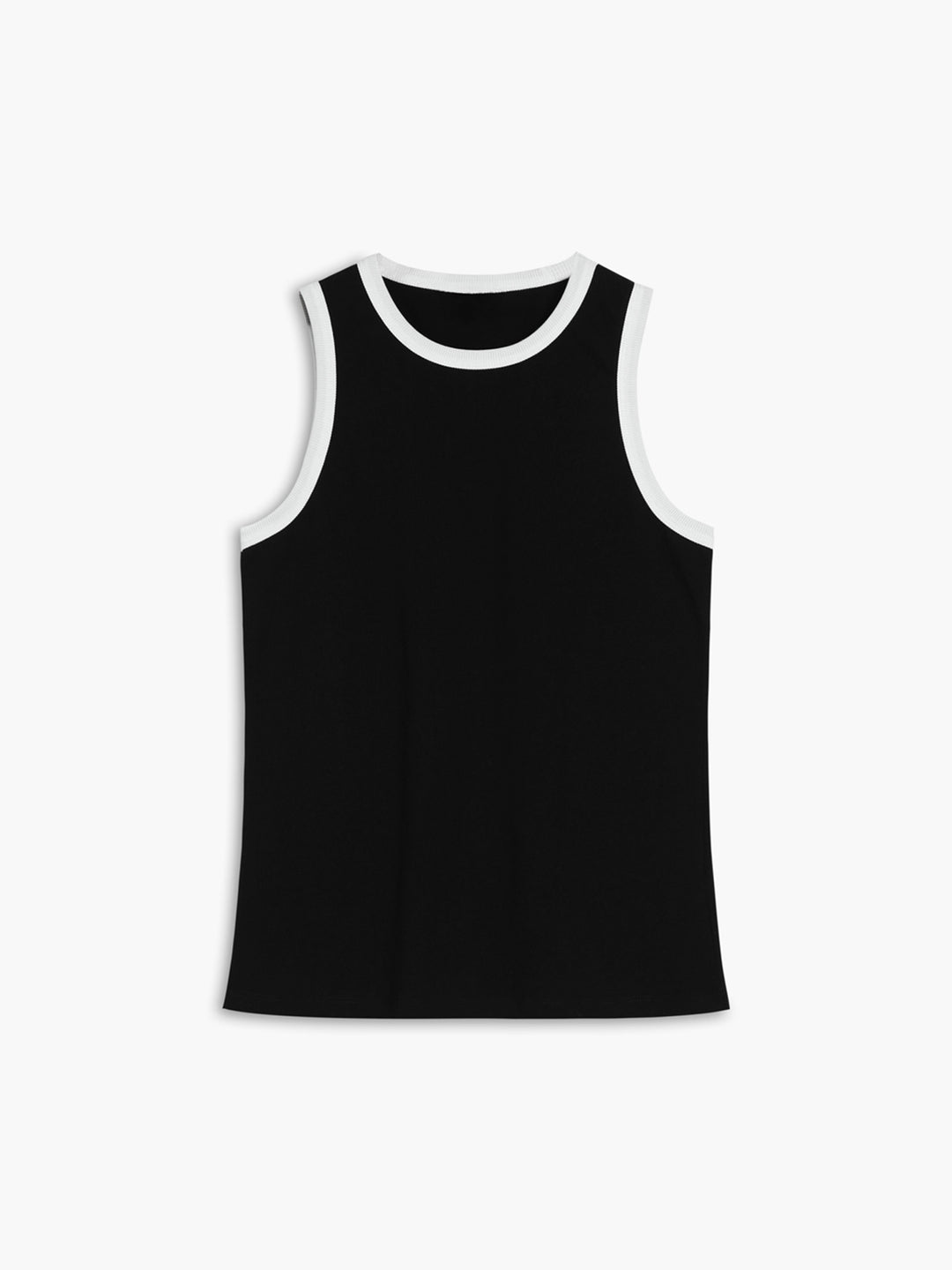 Blusa La Riviera com Alças e Detalhe de Acabamento Contrastante