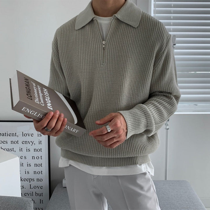 RASON — Sweater com Zíper