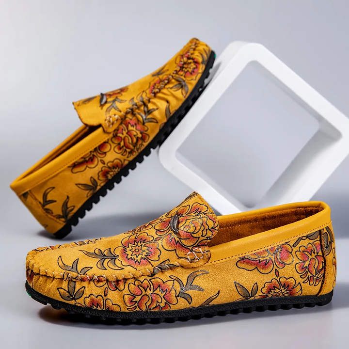 Colorful Leather Moccasins