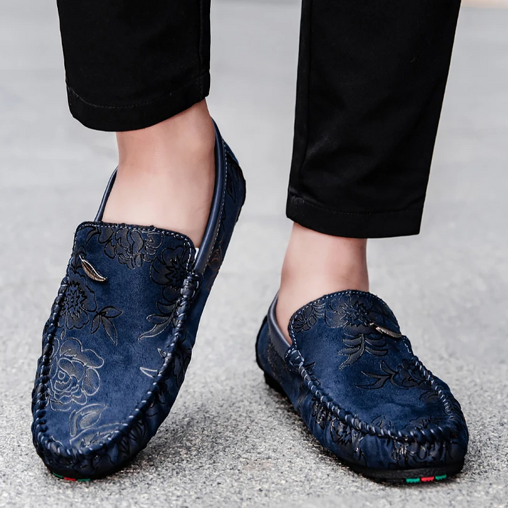 Colorful Leather Moccasins