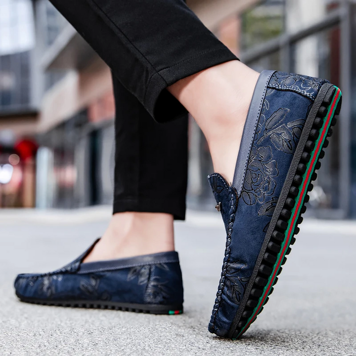 Colorful Leather Moccasins