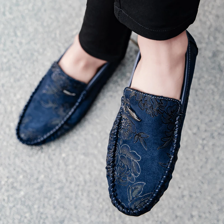 Colorful Leather Moccasins