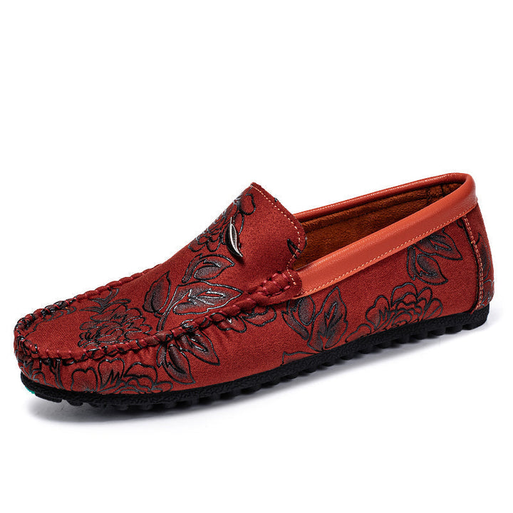 Colorful Leather Moccasins