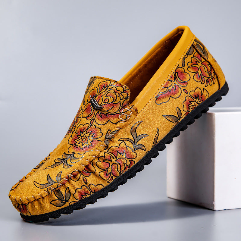 Colorful Leather Moccasins