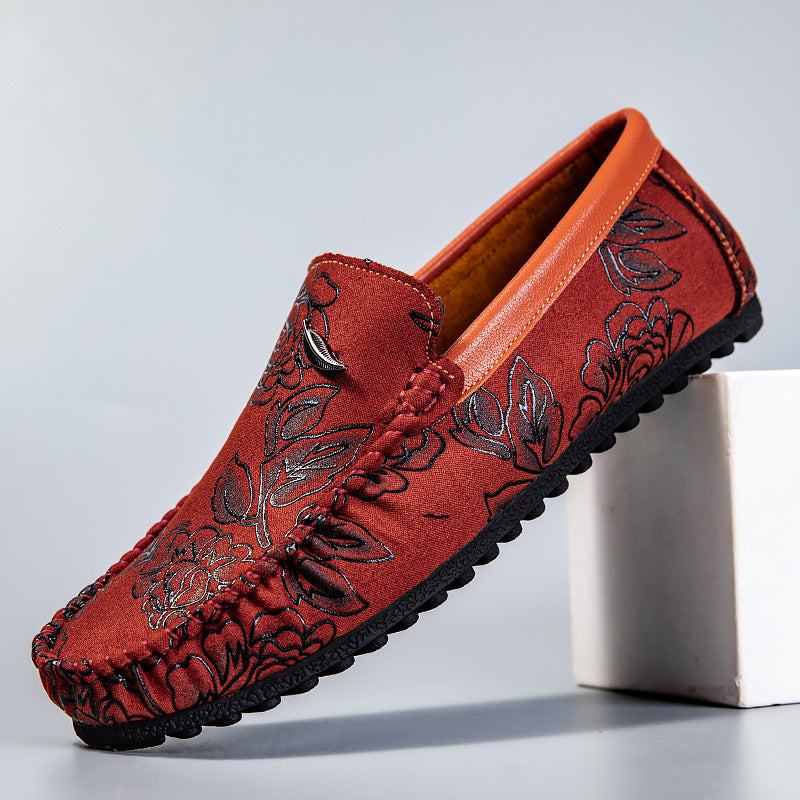 Colorful Leather Moccasins