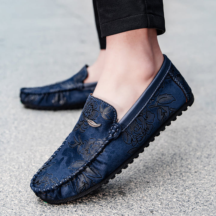 Colorful Leather Moccasins