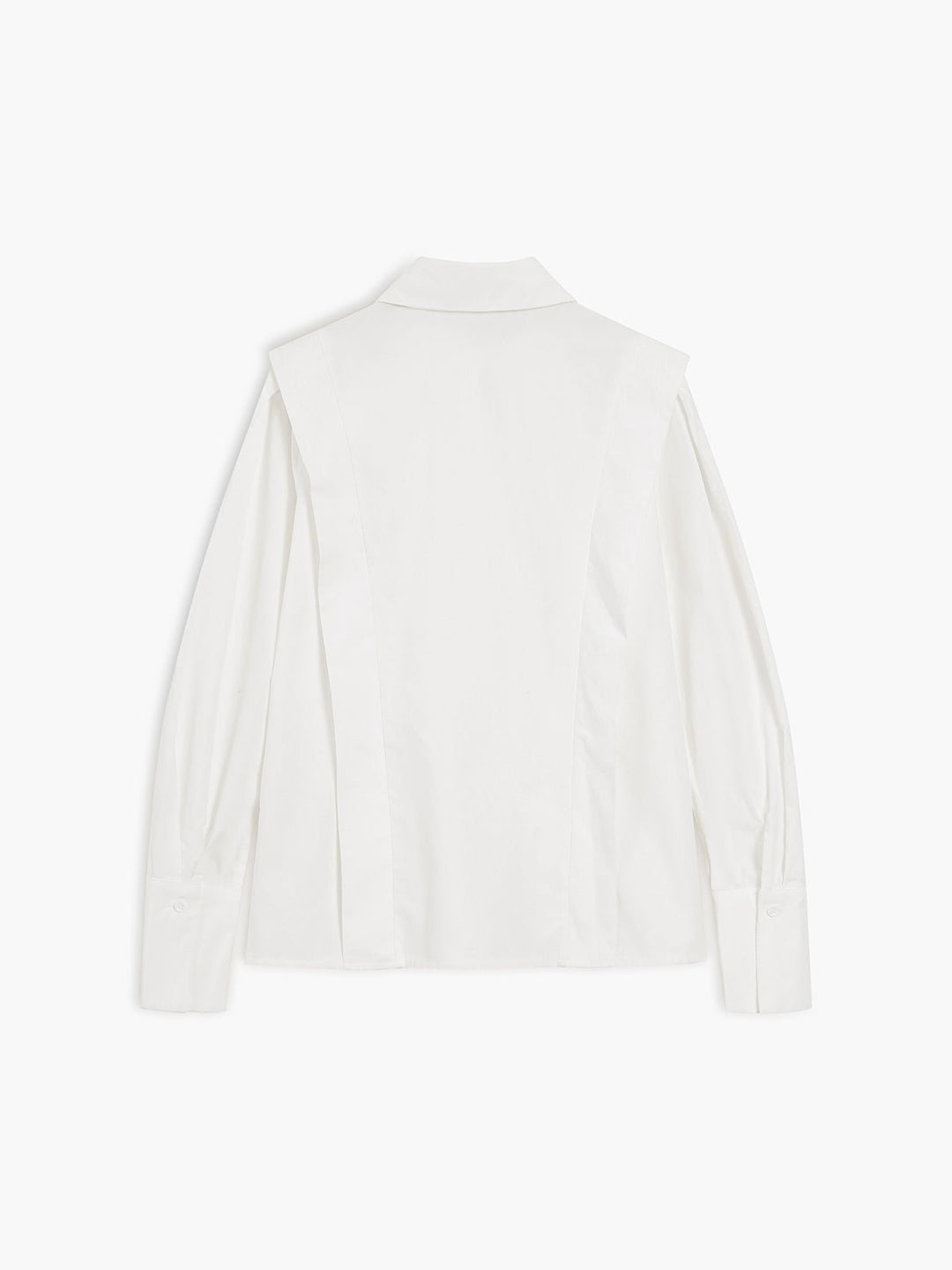 Camisa Estilo Quadrado com Fecho de Botão