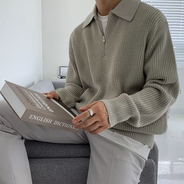 RASON — Sweater com Zíper