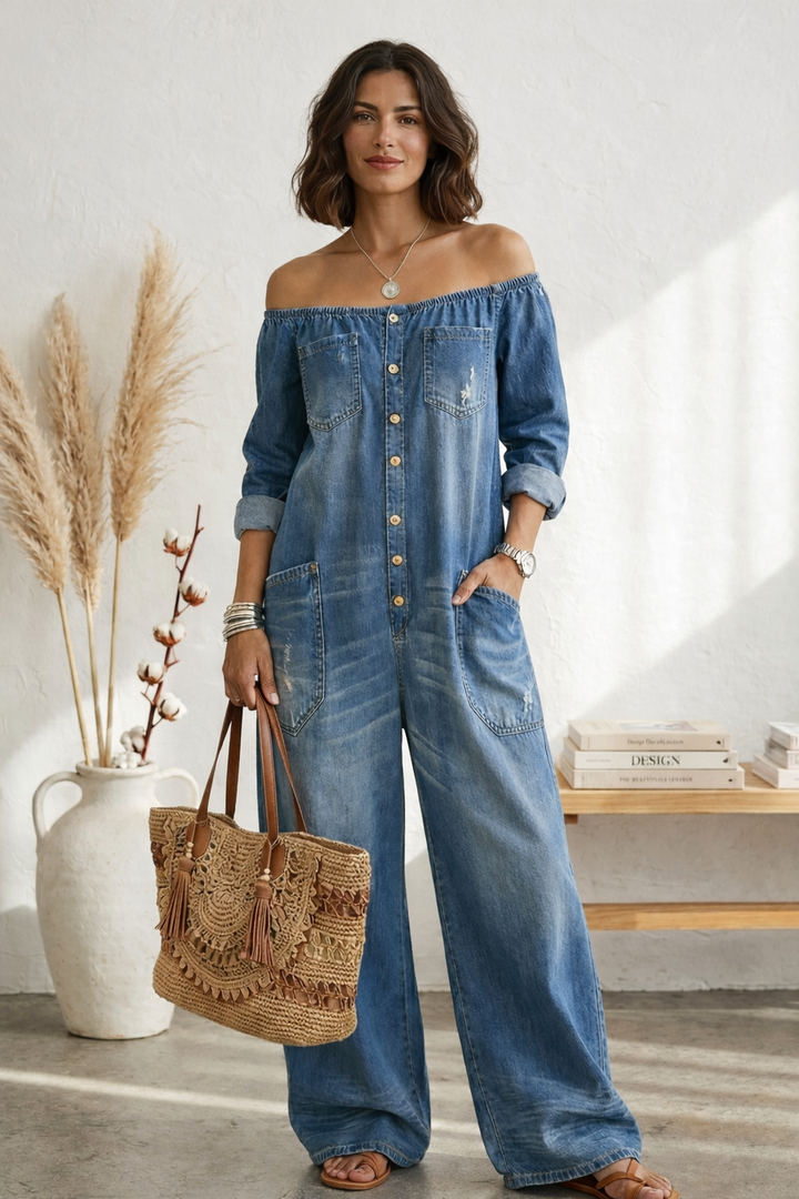 Alma | Off-Shoulder Bardot Top