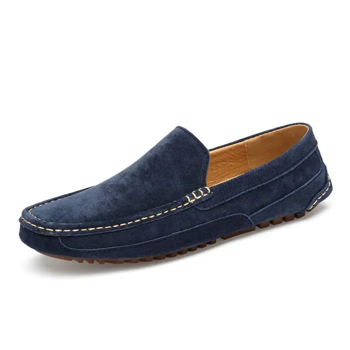 Luxuosos Mocassins Premium em Camurça