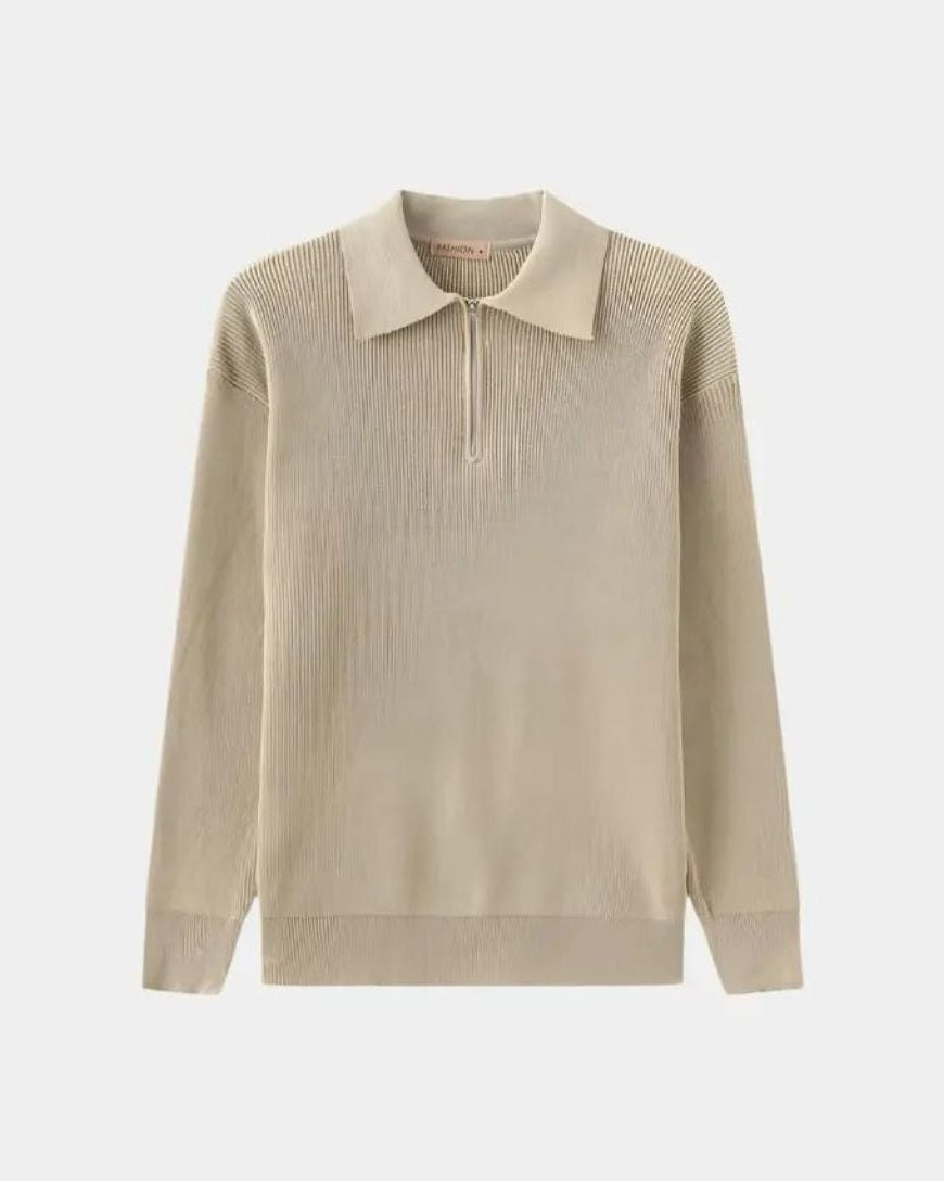 David™ | Pullover Polo com Zíper