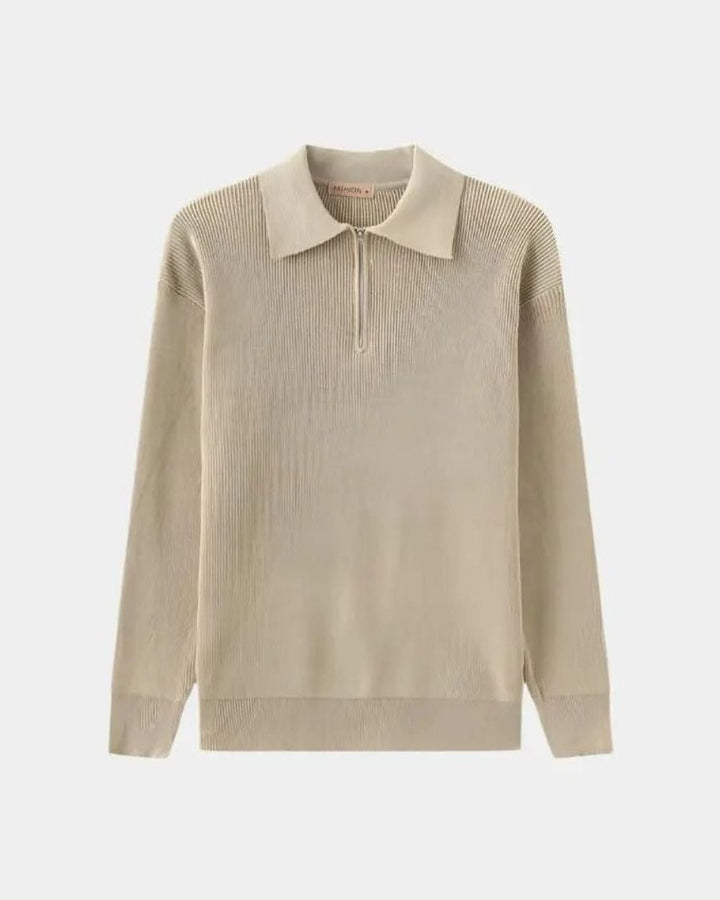David™ | Pullover Polo com Zíper