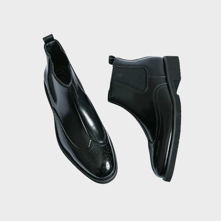 Dwight™ | Botas Chelsea de Couro Sintético