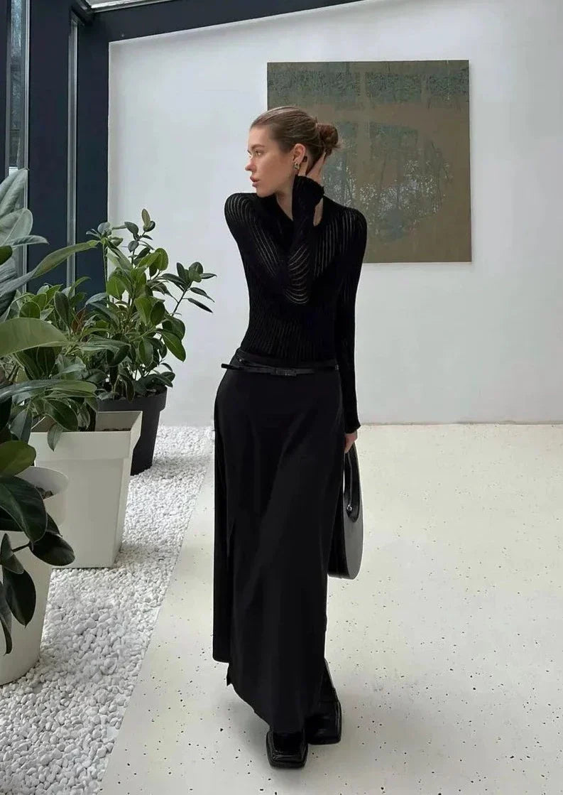 Erika Transparente Wool Sweater