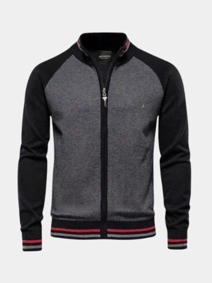 Felix™ | Cardigan de Lã com Zíper